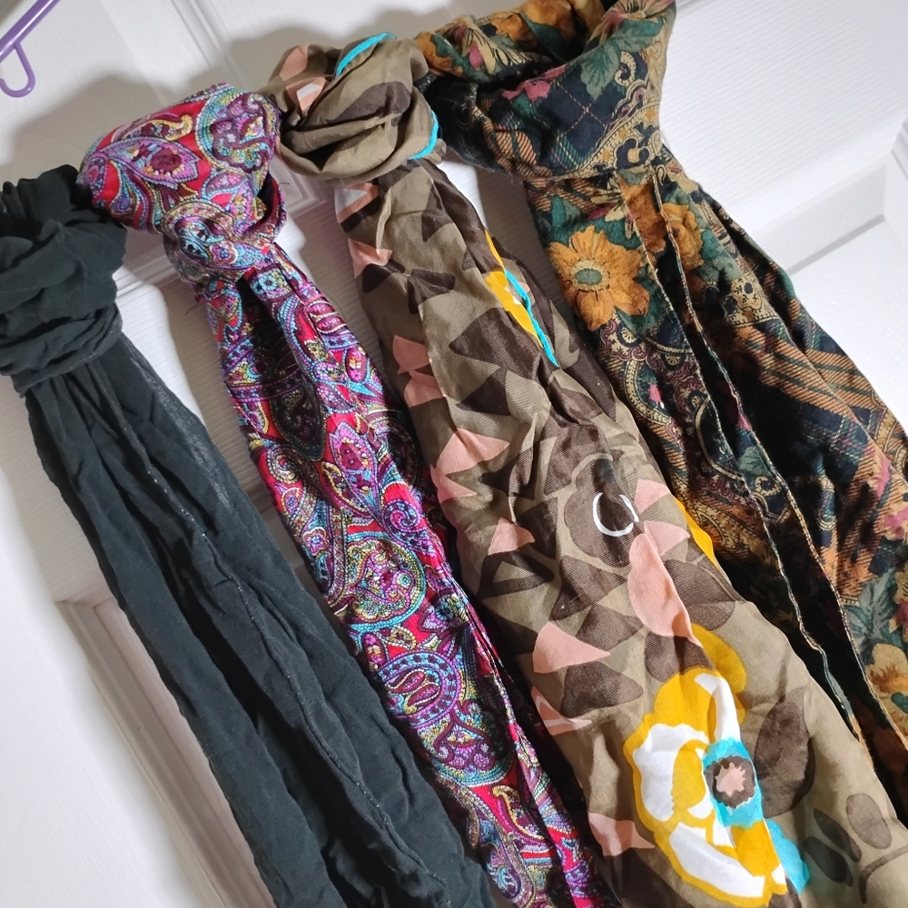 Scarf 4 Piece Bundle Fashion